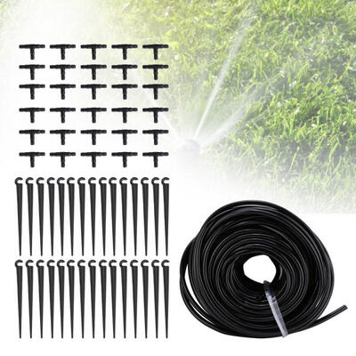 

Greensen 25m Micro Drip Irrigation System Automatic Plant Self Watering Garden Dripper Hose Kit