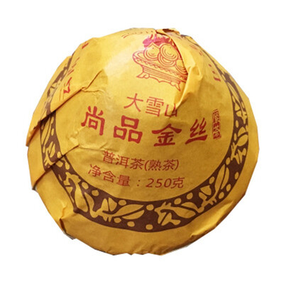 

Big Snowy Mountains XiaGuan Mushroom Shape Pu-erh Tea 250g Ripe