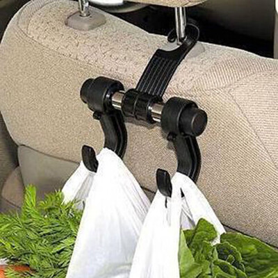 

Modern Design Multifunction Car Double Hook Auto Vehicle Accessories Bag Organizer Holder Hook Hanger