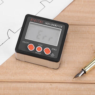 

490° LCD Mini Digital Protractor Inclinometer Level Gauge For Angle Calibration
