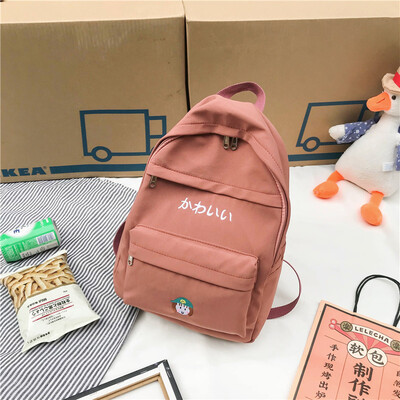 

Ins schoolbag female Korean version of high school students large capacity middle school students junior high school students gi
