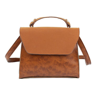 

Solid Color Shoulder Crossbody Handbags Women PU Leather Messenger Bags