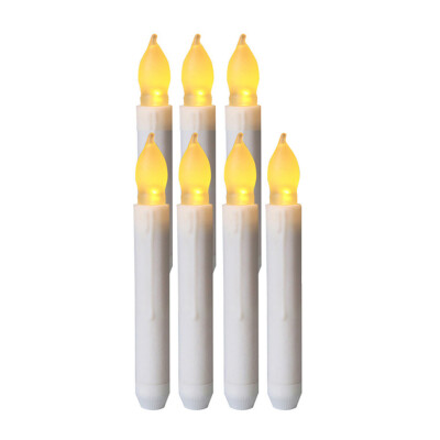 

Toponeto Homemory 7PCS Battery Operated Flameless LED Taper Candles Lights