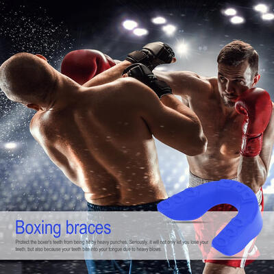 

Sport Basketball Silicone Teeth Protector Mouth Safety Guard Mouthguard