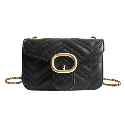

Fashion Women PU Chain Bags Shoulder Handbag Casual Crossbody Messenger Bag