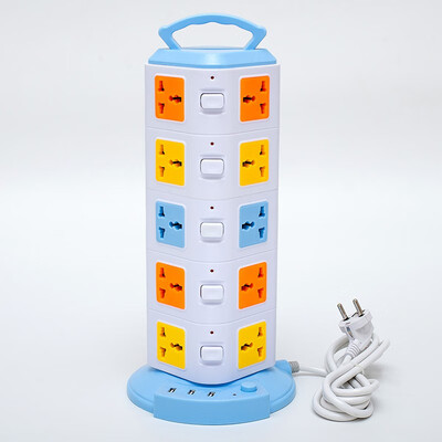 

Vertical tower type color plug