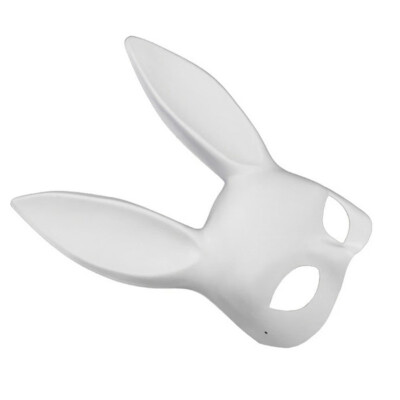 

Women Girl Sexy Rabbit Ears Mask Cute Bunny Long Ears Bondage Mask Halloween Masquerade Party KTV Cosplay Costume Props