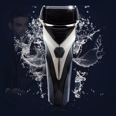 

Reciprocating Electric Shaver Razor For Men Waterproof Twin Blade Rechargeable Bread Trimmer Shaving Machine