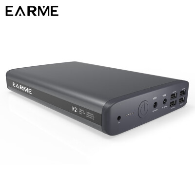 

EARME K2 50000mAh Laptop Portable External Battery Power Bank 6 Output Port with 14 Connector