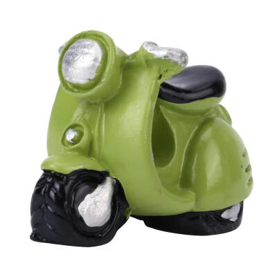 

Motorcycle Artificial Resin Miniature Figurines Home Desktop Ornaments