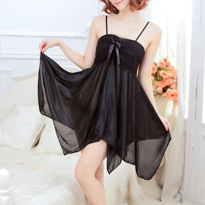 

Womens Sleepwear Dress Sling Backless Sexy Lingerie Lace Erotic Sleep Underwear