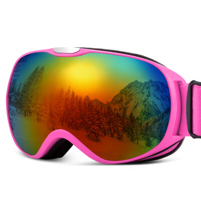 

Kids Ski Goggles Anti-fog Double Lens Snow Goggles Eyewear for Winter Sports Snowboard Snowmobile Skiing Skating