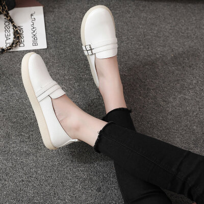 

Summer-style small white shoes female students breathable Korean version of leisure autumn fashion shoes flat sole single shoes