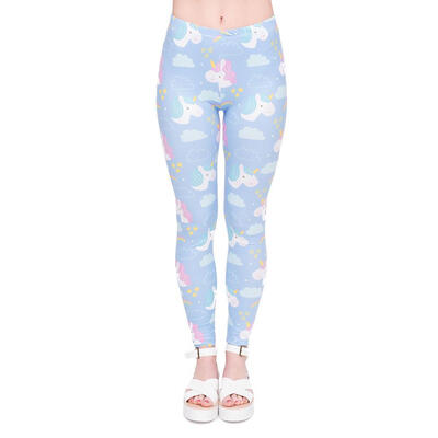 

Cartoon Horse 3D Digital Print Women Leggings High Waist Casual Yoga Pants