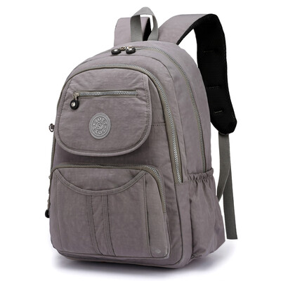 

Lightweight waterproof nylon shoulder bag lady fashion leisure travel backpack large capacity lady bag
