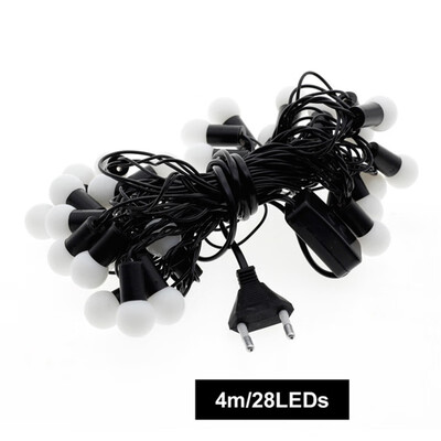 

Small Ball LED String Light RGB Changeable Holiday Lighting AC220V 4M 40LED 10M 100LED Christmas Decoration Fairy Lights