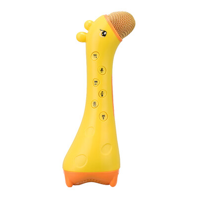 

Wireless Karaoke Microphone for Kids & Music Player BT Mic Speaker Machine for Solo Singing Home Parties With 4 Magic Voice Boy
