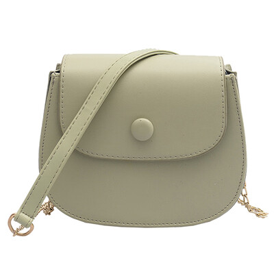 

Women Small Messenger Bag Simple Fashion Chain Shoulder Bag PU Leather Crossbody Bags Handbag Clutch YJ