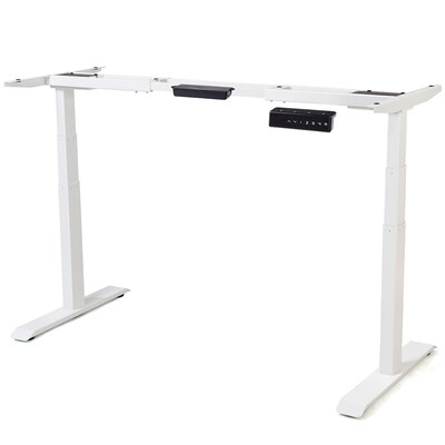 

Electric Height Adjustable Standing Desk Frame-White