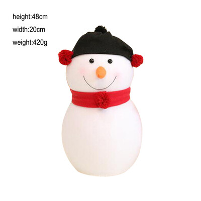 

Tailored Christmas Decorations Smile Face Size Snowman Decoration Scene Decoration