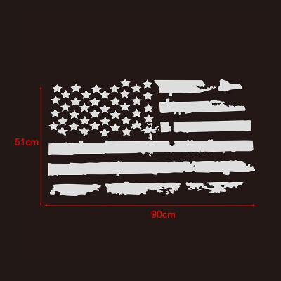 

Car Exterior Hood Stickers USA Flag Decal Vinyl For Jeep Wrangler Durable Auto Decoration Sticker