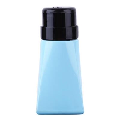

Cone-Shape 220ml Refillable Bottles Nail Pump Press Polish Liquid Container