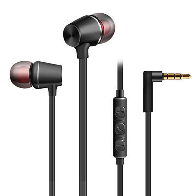 

CALDECOTT KDK-307 35mm Wired Magnetic Line-Control Music Earphone with Mic