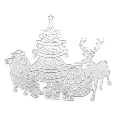 

Metal Cutting Dies Stencils for DIY Scrapbooking Photo Album Santa Claus