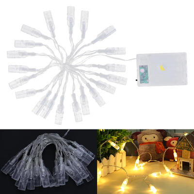 

20Led Battery Box Fairy Light String XO Wine Wedding Christmas Party Lamp