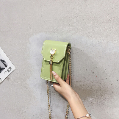

Net red mini bag 2019 new wild fashion chain shoulder bag summer small fresh ins slung small bag