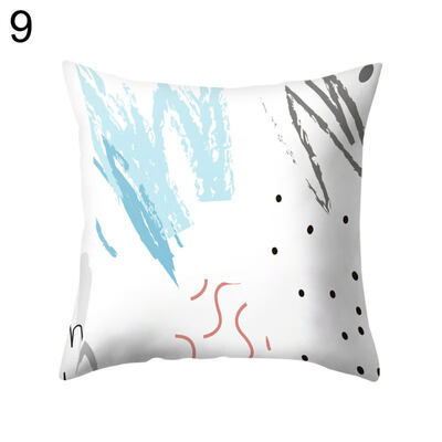 

Dot Abstract Sketch Throw Pillow Case Cushion Cover Sofa Bed Car Office Decor