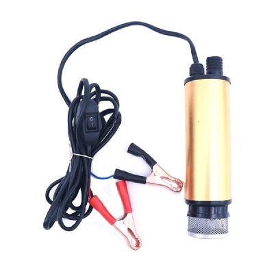 

DC12V24V Electric Oil Pump Water Oil Transfer Refueling Submersible Pump Portable Liquid Pump