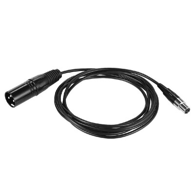 

2m 66ft Male to Mini Female XLR Cable for Microphone Mixer Mixing Console Loudspeaker
