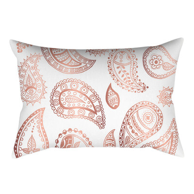 

〖Follure〗Rose Gold Pink Cushion Cover Square Pillowcase Home Decoration30cm 50cm