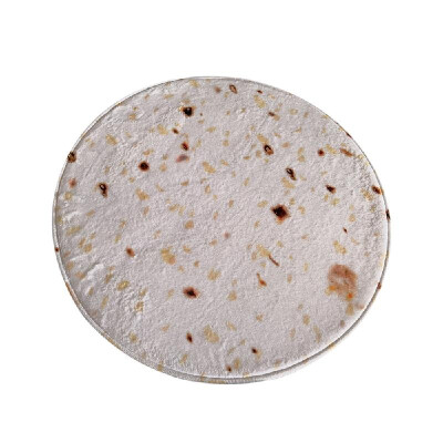 

Living Room Tea Table Emulational Food Taco Round Blanket Home Bedroom Novelty Burrito Carpet