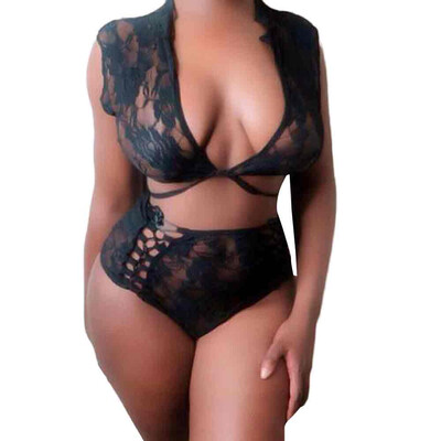 

Toponeto Sexy Lingerie Lace Dress Babydoll Women Underwear Nightwear Sleepwear G-string