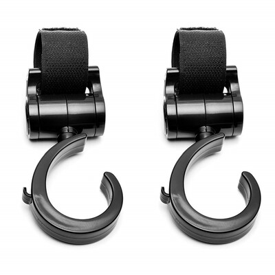 

Multifunctional 360 Degree Rotating Stroller General Pram Hook 2PCS