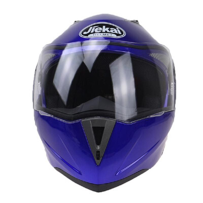 

Motorcycle Helmets Safe Double Visor Motor Cycle Moto Helmet Blue