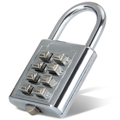 

8 Button Combination Padlock for Travel Luggage Suitcase Code Lock