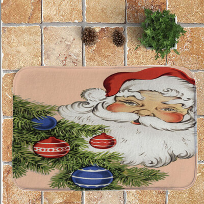 

Tailored Merry Christmas Welcome Doormats Indoor Home Carpets Decor 40x60CM