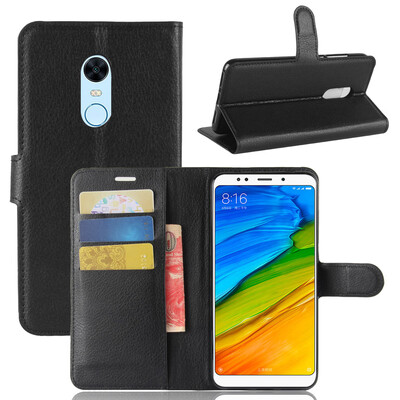 

PU Leather Full Body Phone Case for Xiaomi Redmi 5 Plus