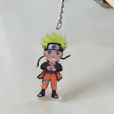 

Anime Naruto Uchiha Sasuke Keychain Acrylic Key Ring Gift