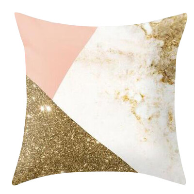 

〖Follure〗Rose Black Gold Cushion Cover Square Pillowcase Home Decoratio