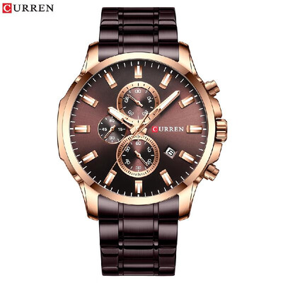 

Curren Men Watch Business Multifuntional Waterproof Watches Quartz Watch