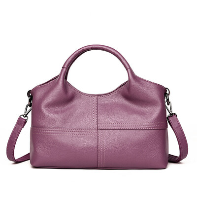 

AOLIDLLI 2018 High Quality Womens PU Leather Handbags Patchwork Shoulder CrossBody Bags Fashion Soft Leather Women Bags