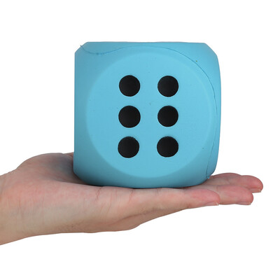 

Gotoamei 10cm Giant Jumbo Dice Slow Rising Cream Scented Stress Relief Toys