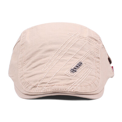 

Vintage Men Women Peaked Cap Casquette Breathable Beret Newsboy Hat Cabbie Headwear