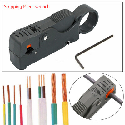 

Siaonvr Automatic Stripping Plier Cable Stripper Tools Double Blades stripped Wire