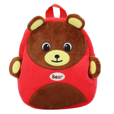 

Greensen Children Toddler Preschool Backpack Plush Cartoon Bear Backpack Travel Lunch Bags