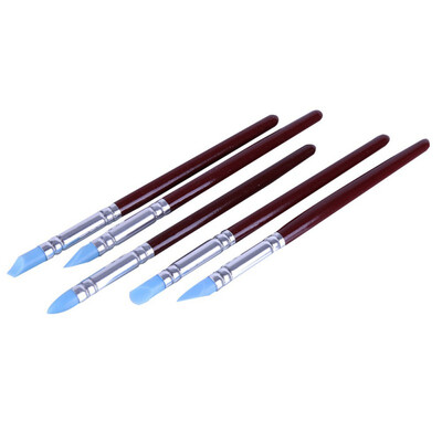 

5 Piece Pen Set DIY Soft Clay Pottery Sculpture Tools Silicone Professional For Clay Carving Tools